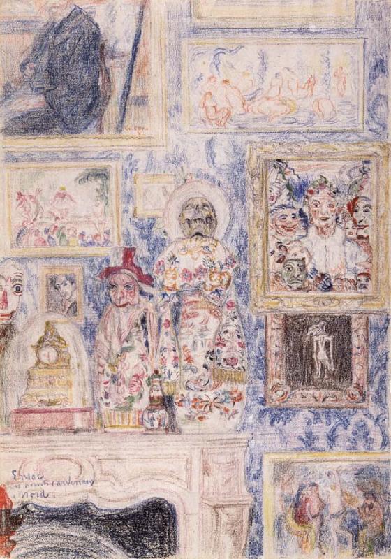 James Ensor Point of the Compass oil painting picture